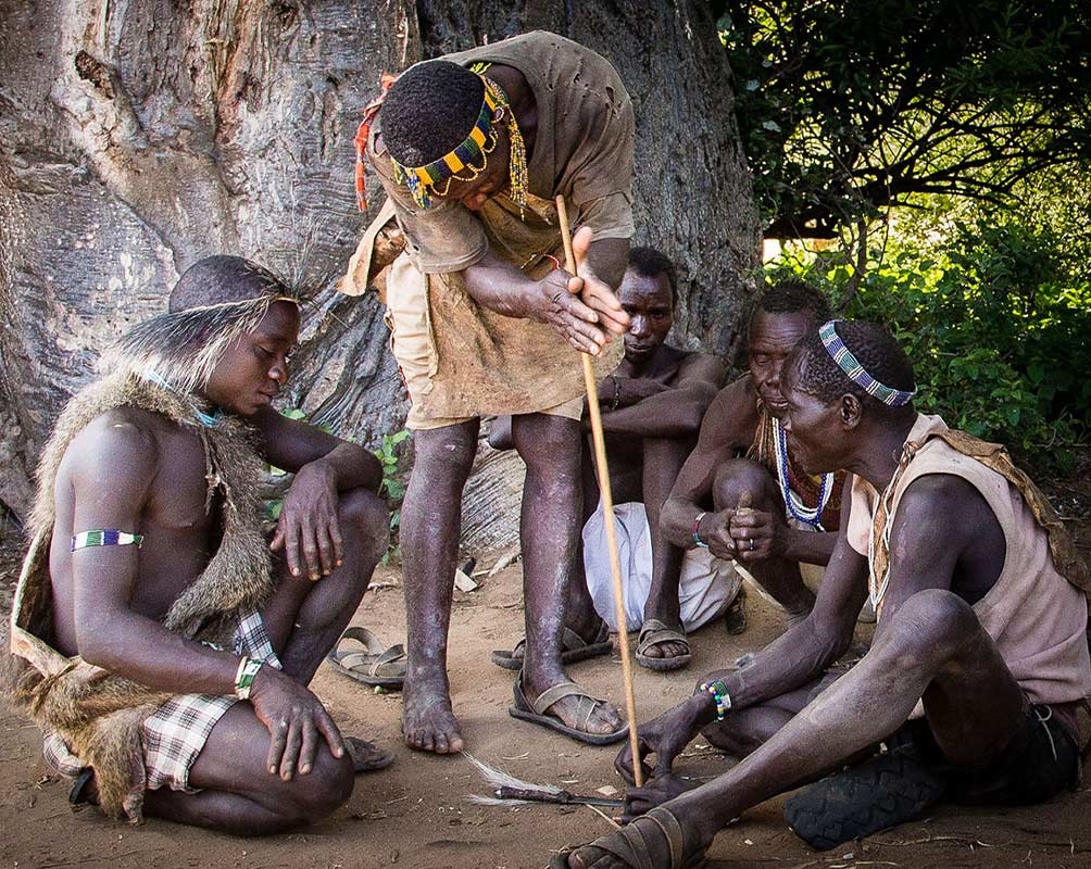 Hadzabe Tribe Men